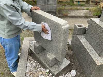 お墓参り代行サービス（年4回プラン）【墓参り 墓掃除 兵庫県 高砂市】