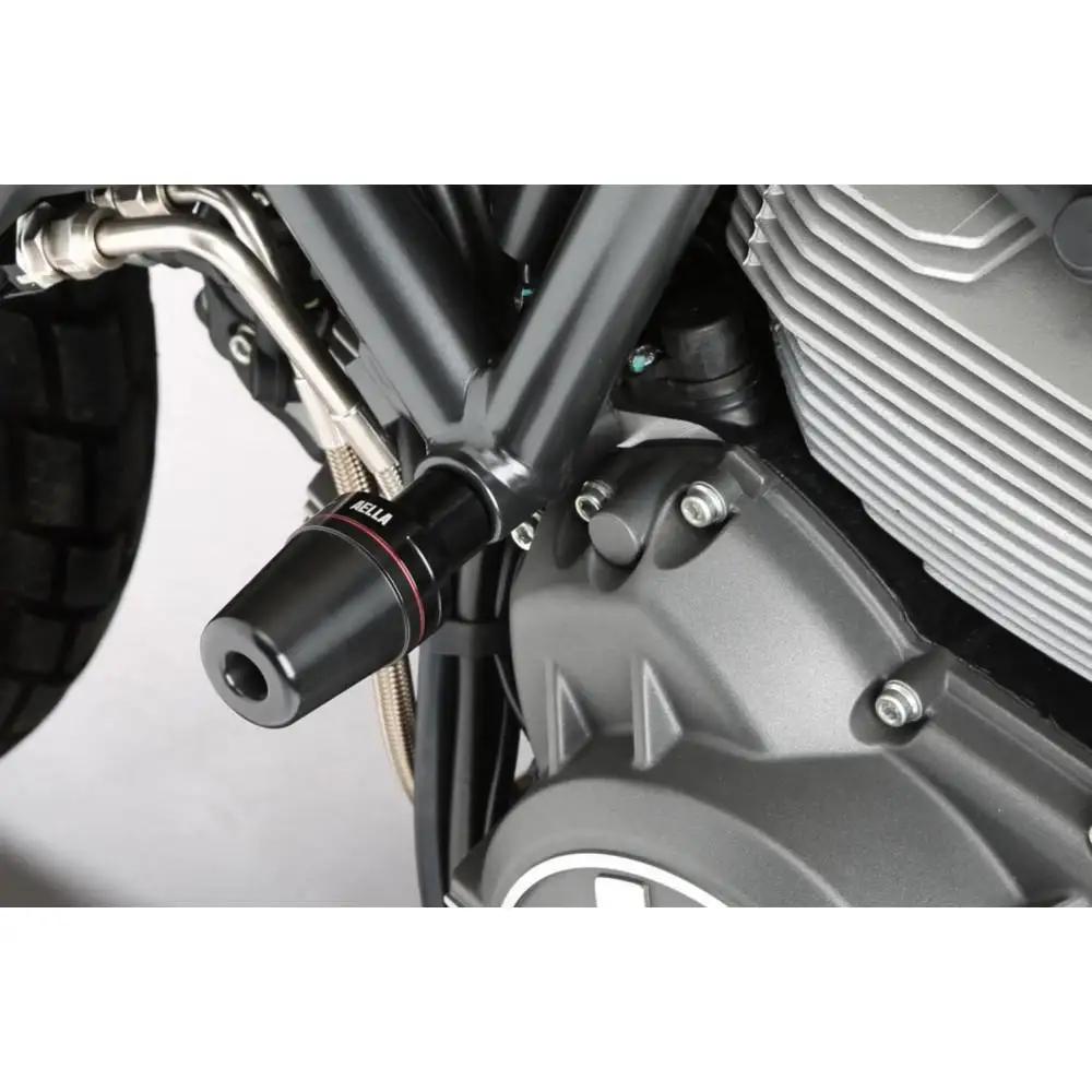【AELLA】DUCATI スクランブラー｜フレームスライダー (DUCATI Scrambler/M797) AE-68114｜京都 バイクギア カスタムパーツ 人気ブランド ﾊﾞｲｸ