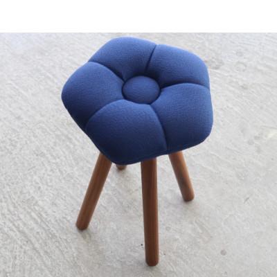ふるさと納税 大川市 monaca stool:kikyo【ネイビー/ウォールナット/高さ30cm】