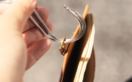 【minca】栃木レザーのコーヒーフィルターケース 自宅やキャンプシーンで ドリッパー のおともに/オリーブ　653