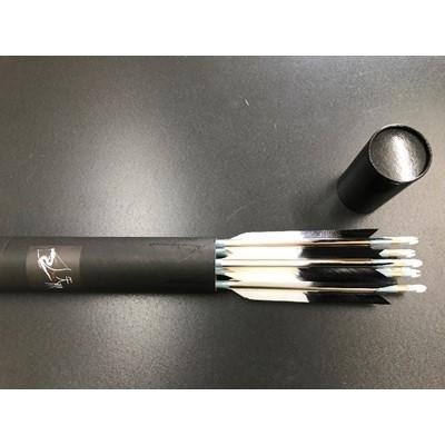 ふるさと納税 岡崎市 七面鳥アルミ矢「1913」　6本組(シャフト色:黒　矧ぎ糸:白系) |  | 03