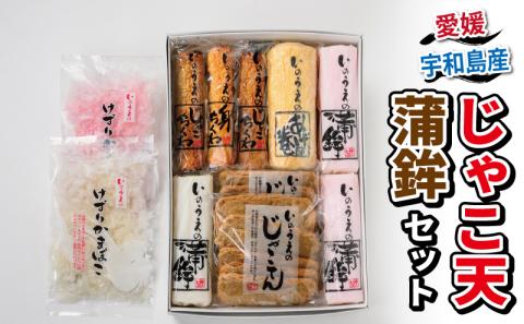 じゃこ天 蒲鉾 詰め合わせ セット 井上蒲鉾本舗 手押しじゃこ天 10枚 かまぼこ 3本 揚巻 1本 竹輪 3本 けずり蒲鉾 2袋 ちくわ 揚げかまぼこ 冷蔵 小魚 すり身 練り物 ねりもの 練り製品 さつま揚げ 惣菜 加工品 特産品 郷土料理 国産 愛媛 宇和島 C024-003002