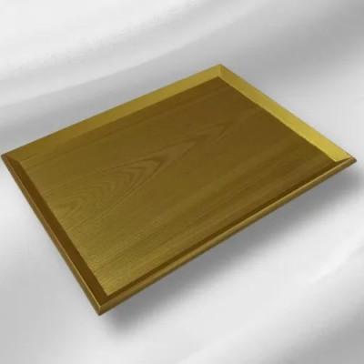 ふるさと納税 高野町 長手トレイ　ゴールド |  | 01