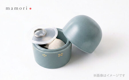 【美濃焼】護-mamori- 骨壺 Light gray 【角富製陶所】 仏具 供養 カジュアル 家族[MFP028]