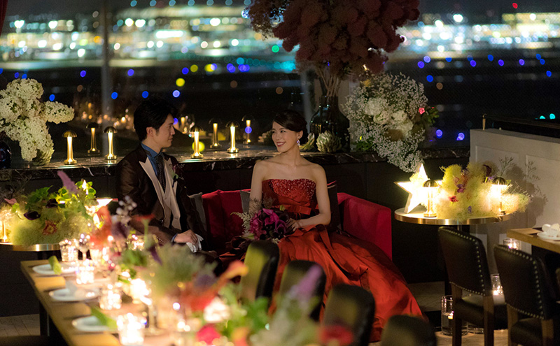 スカイウェディング羽田 結婚式 1万円分割引チケット 挙式 限定 チケット 記念 思い出 羽田 空港  サロン チケット SKY WEDDING HANEDA 東京都 大田区