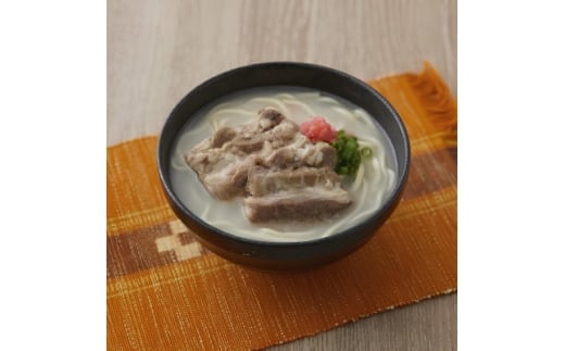 ＜沖縄そば金太郎＞軟骨ソーキそば 8食セット(とんこつ4食・かつお4食)【1676892】