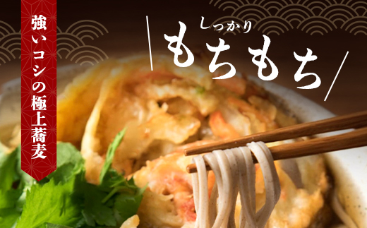 半生夜久野そば4人前セット【やくの麺業】 AS2A1