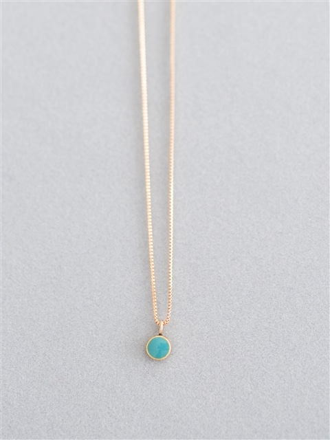 Kenichi Kondo 七宝ネックレス K10 ターコイズ