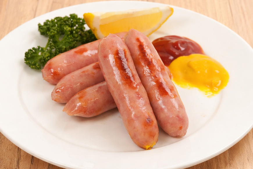 あぐー粗挽ソーセージ 8cm 2kg（1kg×2P） 沖縄県 浦添市 肉 豚肉 豚 食品 あぐー 粗挽 ソーセージ ウインナー 人気 ギフト BBQ BS35