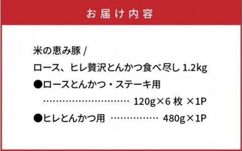 米の恵み豚/ロースとヒレの贅沢とんかつ食べ尽し1.2kg_1177R