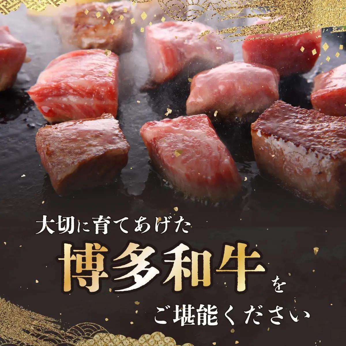 博多和牛ヒレサイコロステーキ500g