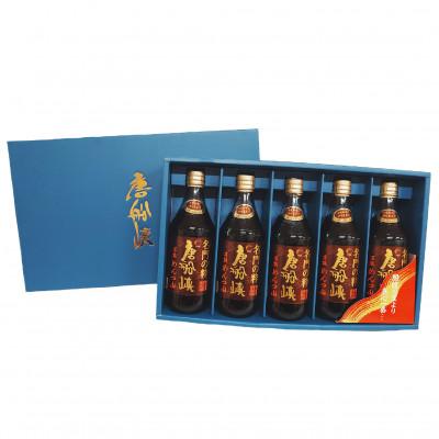 ふるさと納税 指宿市 いぶすき産 『名門の粋　唐船峡』めんつゆ 500ml×5本 唐船峡食品 A-325 |  | 01