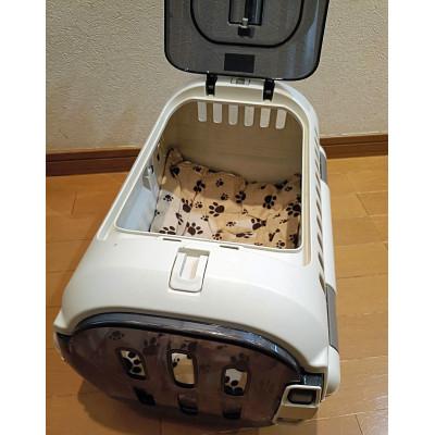 ふるさと納税 茨木市 【チームしっぽ】手作りキャリーケース用クッション |  | 02