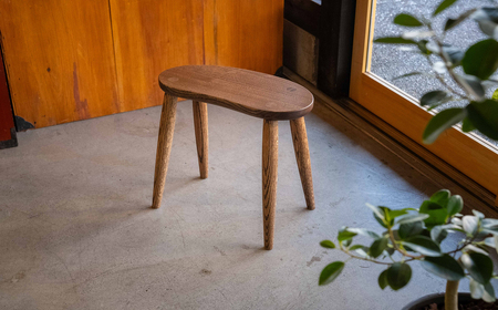 じゃがいもスツール C 【色・高さ 選べる】 飛騨市 組木加工 スツール