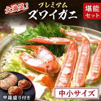 ふるさと納税 京丹後市 蟹の匠 魚政のプレミアムズワイガニ堪能セット 中小サイズ(2025年1月〜発送)
