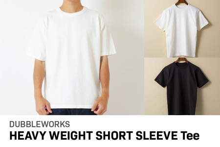 DUBBLEWORKS　HEAVY WEIGHT SHORT SLEEVE Tee_OS063-0002