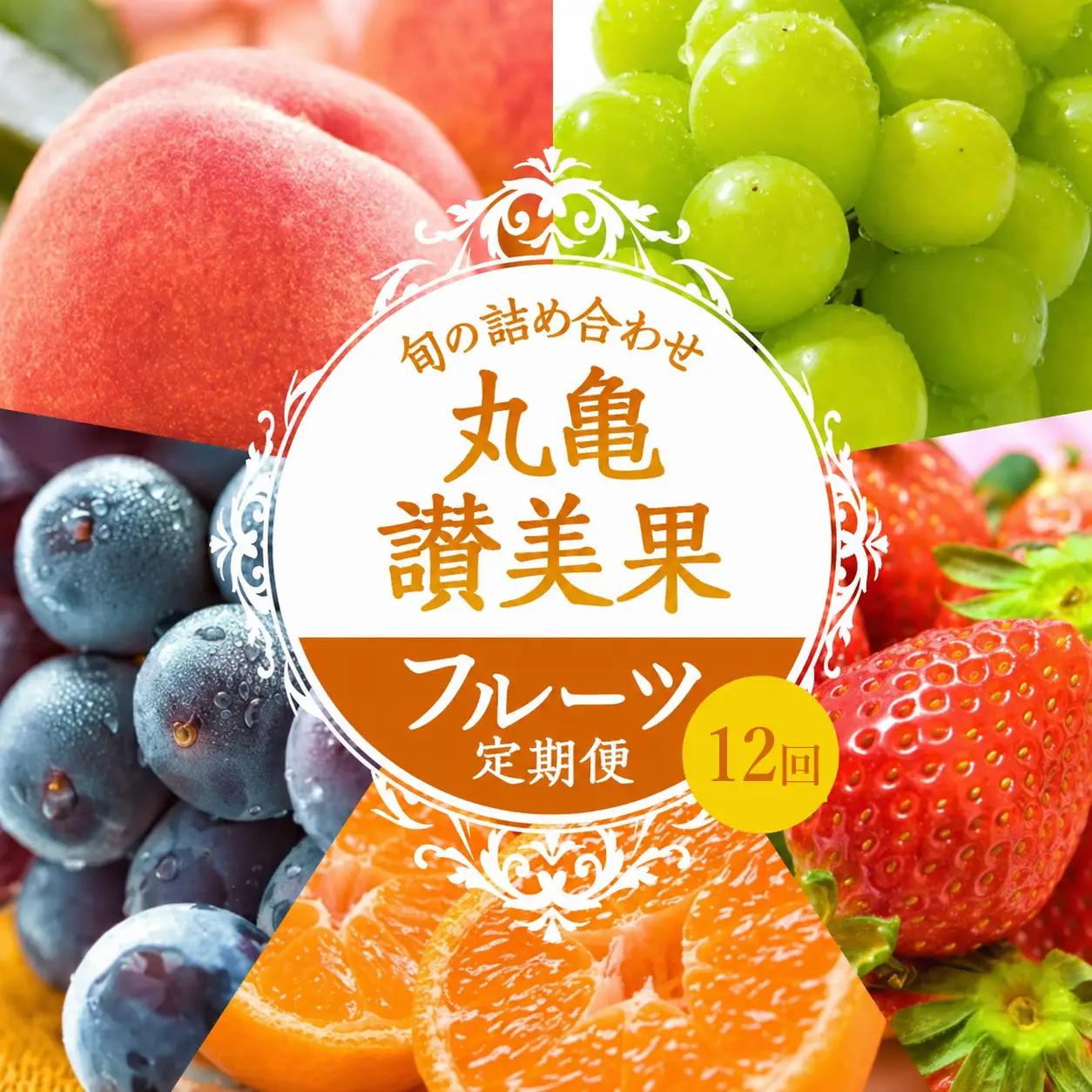 【12回】フルーツ定期便 旬のフルーツ[丸亀市]