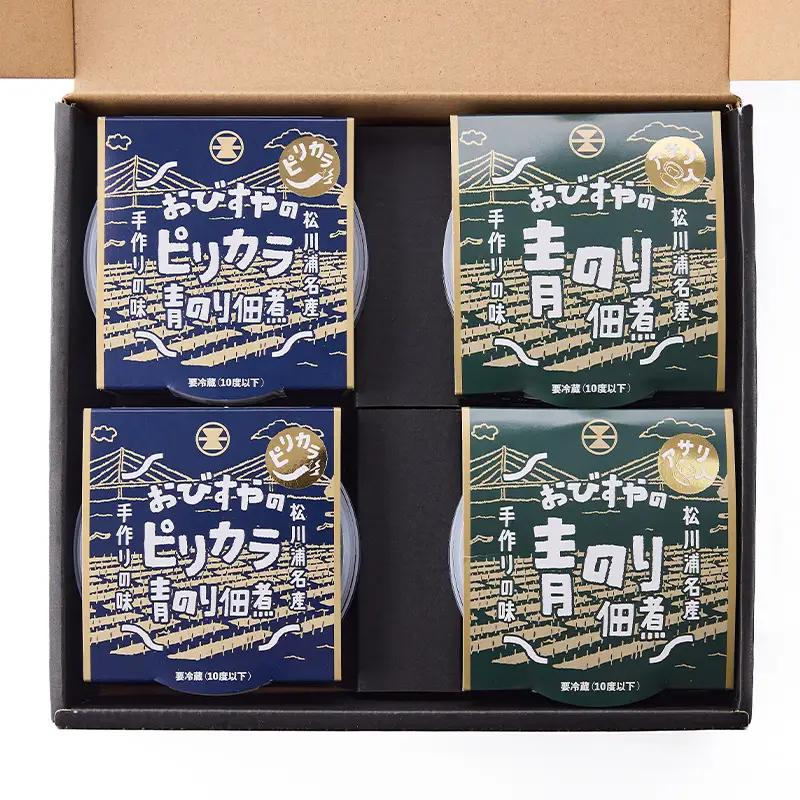 【復興の物語を、ひとくちに込めて】奇跡の復活 福島県相馬市 おびすやの青のり佃煮  海藻 海の幸 魚介 海産物 食品 FAI-0062