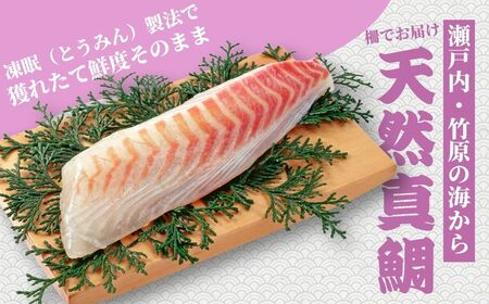 【2025年12月21日までのご入金で年内配送】瀬戸内「天然」真鯛 お刺身用 400g 柵でお届け（急速冷凍）便利な小分け 100gパック 【鯛 マダイ タイ 鯛めし 鯛茶漬け ブロック 海鮮 魚介 