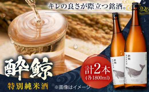 酔鯨 特別純米酒 1800ml 2本 日本酒 地酒 【近藤酒店】 [ATAB008] お酒 酒 おすすめ 高知 日本酒 高知市 こうち 人気 スピード発送 配送 最短 すぐ届く