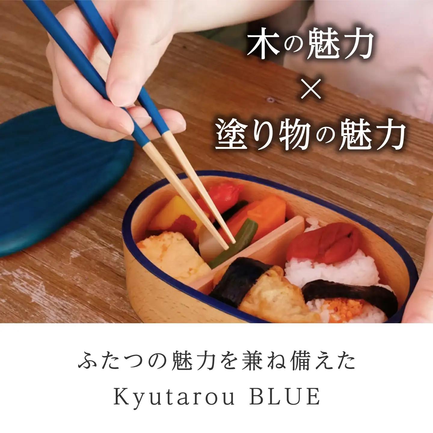 Kyutarou BLUE　箸 23cm　スタンダード