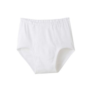 【グンゼ 快適工房】天引き 前あき ブリーフ ホワイト Sサイズ（4枚セット）　012-H-GZ003-WHS