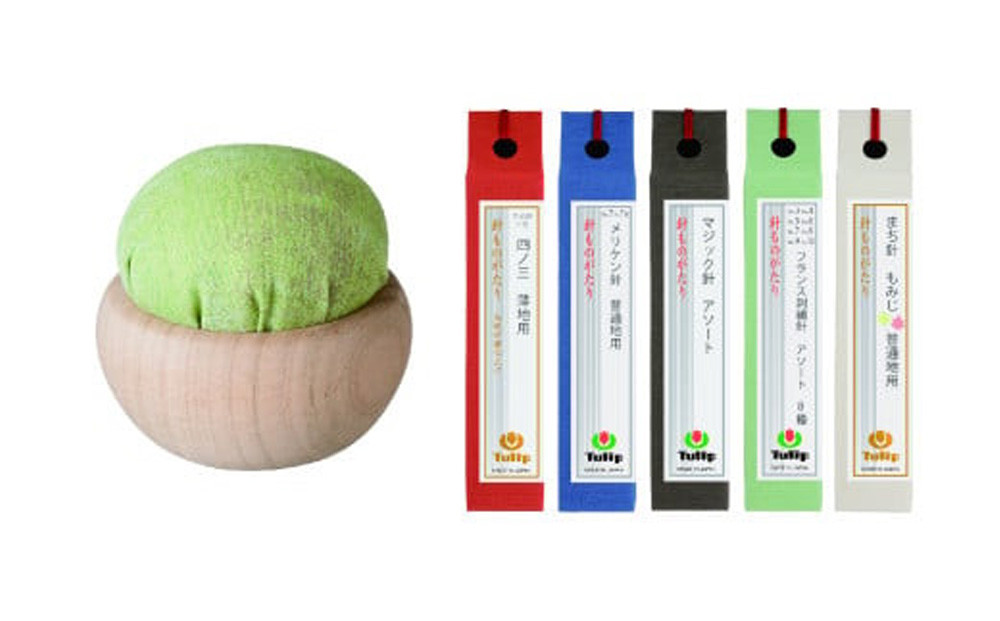 なめらかに通る、まっすぐ伝わる想い「針ものがたり 5種」、季節の色をイメージした「針やま　栗色(神無月)」のセット
