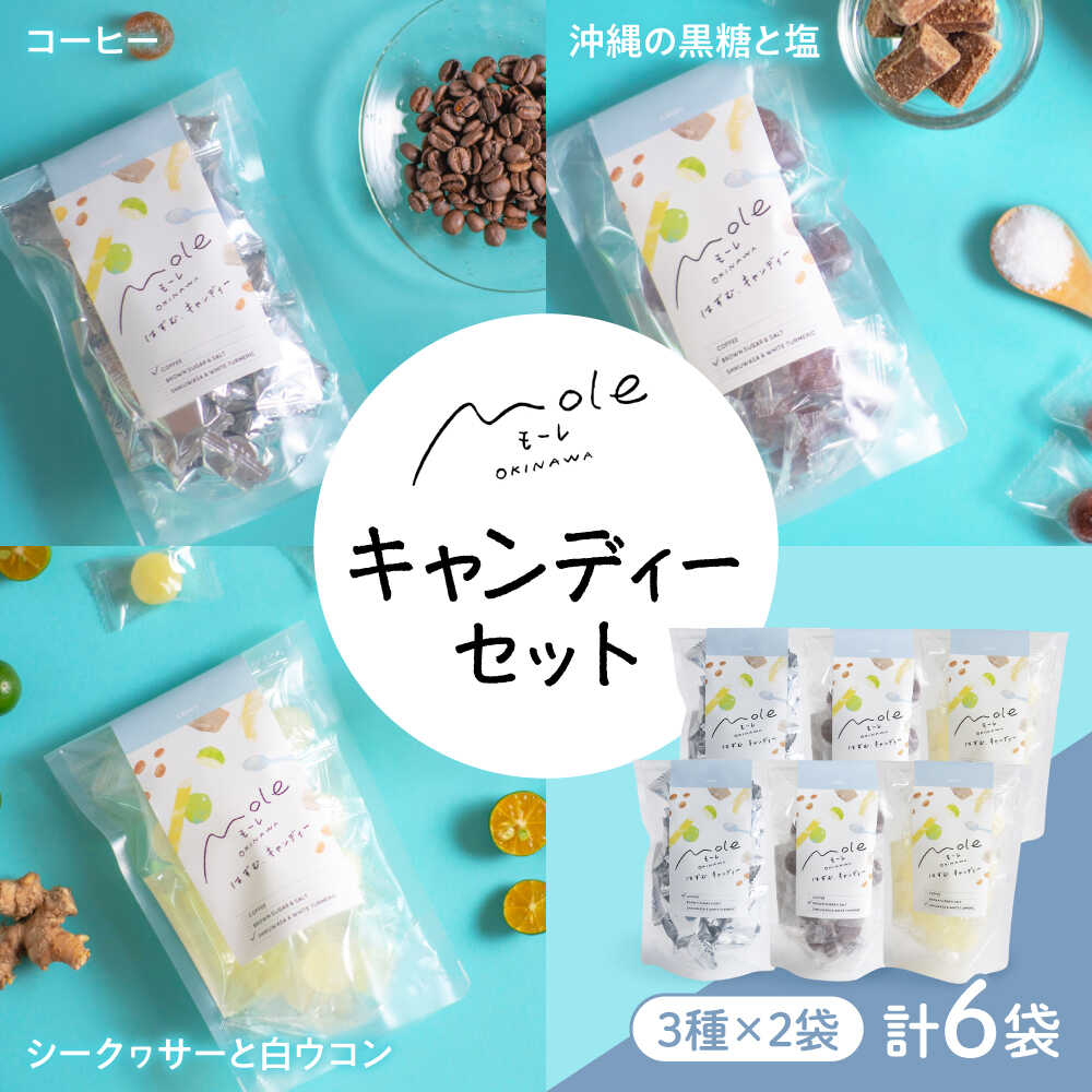 【ふるさと納税】MOLE / はずむ、キャンディーセット スイーツ お菓子 個包装 大容量 ギフト 母の日 父の日 沖縄市 / みやんち STUDIO&COFFEE[BCCX018]