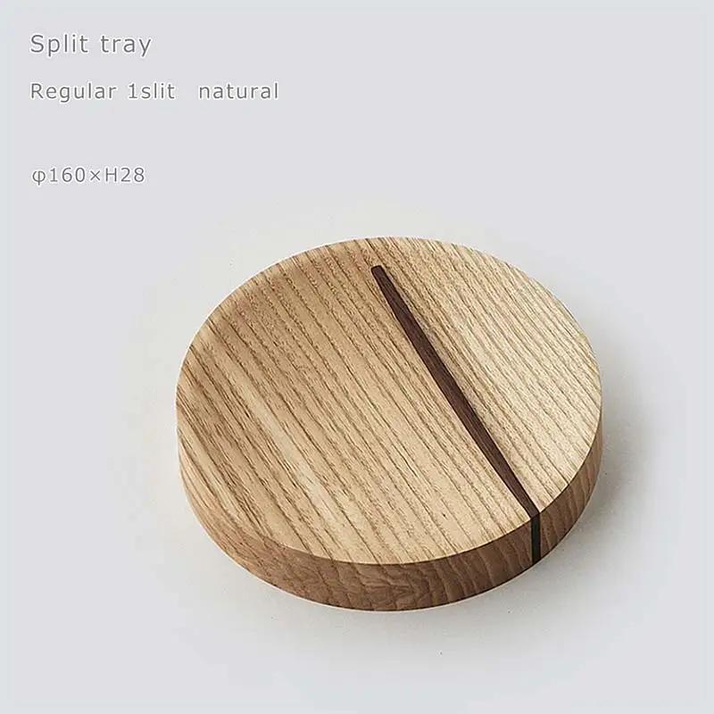 木製マルチトレー Split tray（スプリットトレー） Regular 1slit natural／SASAKI HOKKAIDO WOOD F6S-468