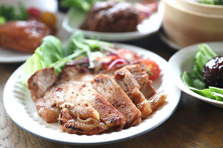 【3か月定期便】佐藤畜産 手作り惣菜セット ハンバーグ 肉団子 豚味噌漬け 若鶏もも照り焼き チャーシュー 豚ロース 豚バラ おかず セット 惣菜 定期【7月中旬発送/入金期限：2026年6月25日】