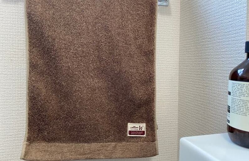 コットンＷ フェイスタオル 6枚（ブラウン）【泉州こだわりタオル】【泉州タオル 国産 吸水 普段使い 無地 シンプル 日用品 家族 ファミリー】 G1548_イメージ4