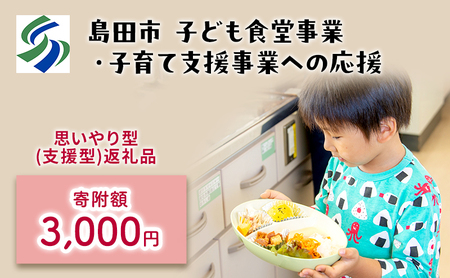 応援 島田市 子ども食堂 子育て支援事業 3000円 応援