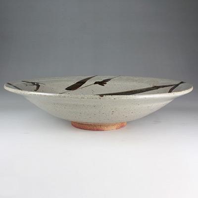 ふるさと納税 唐津市 【唐津焼】中里太郎右衛門窯 絵唐津額皿(ススキ) |  | 01