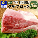 【ふるさと納税】THE HOUBOQ 豚肉ウデブロック 国産 肉 豚肉 フリーレンジ 放牧 豚 ぶた ブタ 冷凍 長期保存 誕生日 宮崎県産 九州産 パーティー 小分け 多用途 チャーシュー 煮豚 ローストポーク 豚丼 炒め物 焼肉 焼き肉 やきにく BBQ アウトドア 塊 肉塊 ポーク HB-123