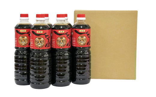 とら醤油 別選ギフトセット 1000ml×6本 【醤油 しょうゆ 調味料 セット商品 ギフト商品 セット ギフト 岡山県 倉敷市 おすすめ 人気】