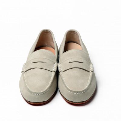ふるさと納税 大和郡山市 紳士靴　ドライビングシューズ　Coshaer2320 WHITE 2E 26.5cm |  | 01