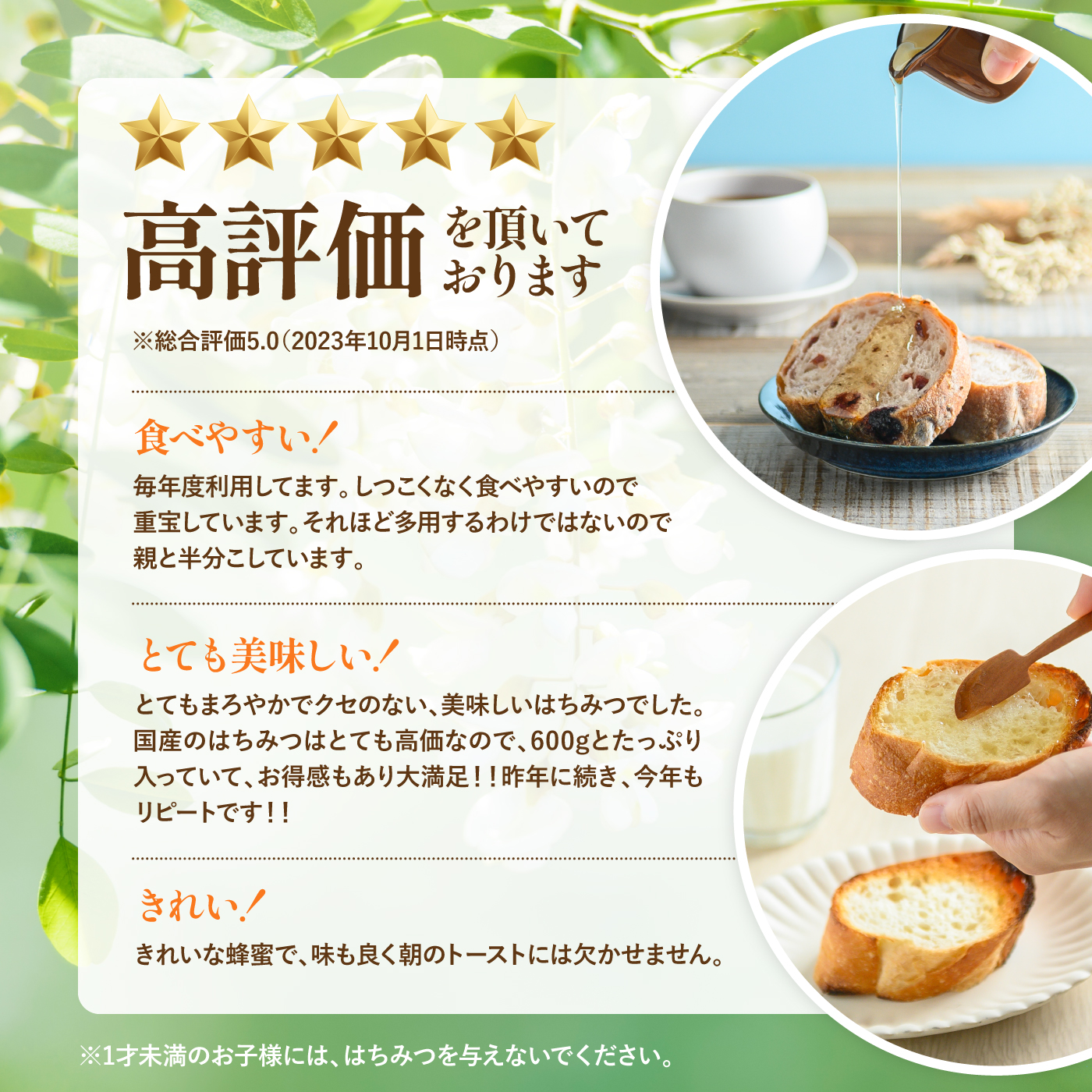 純粋はちみつ（あかしあ）600g《令和７年10月頃より発送予定》【0106301】