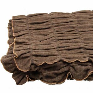 のびふわひざ掛け(ダークブラウン)
