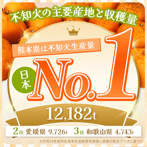『 かめまる食堂 』 熊本県産 ご家庭用 不知火 約 5kg （ デコポン と同品種 ） 柑橘 みかん フルーツ 訳あり でこみかん 果物 熊本県産 生産量全国一位！