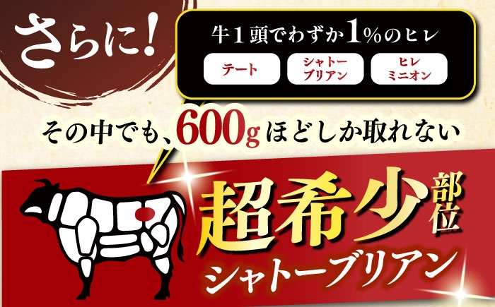 牛肉 肉 博多和牛 ギフト 贈答 ヒレ フィレ シャトーブリアン