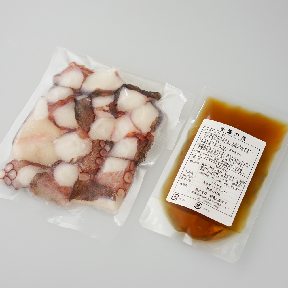 淡路島産地蛸使用　生たこ飯　２合用×３袋セット_イメージ5
