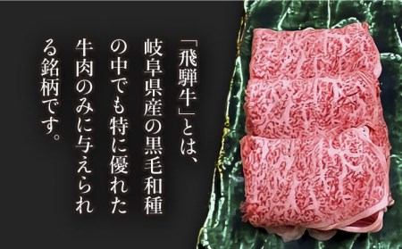 【6回定期便】飛騨牛A4等級以上 ロース 肩ロース すき焼き用 500g【肉の丸長】  和牛 ブランド牛 焼肉 国産  [TAZ019]