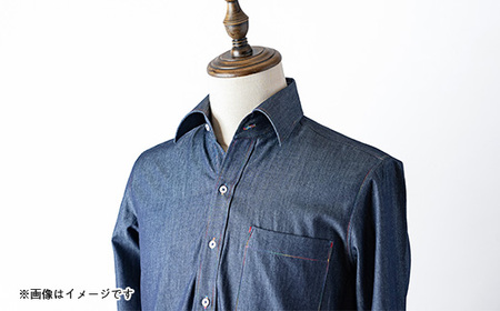 ソフトデニムのプレミアムシャツ(XLサイズ)