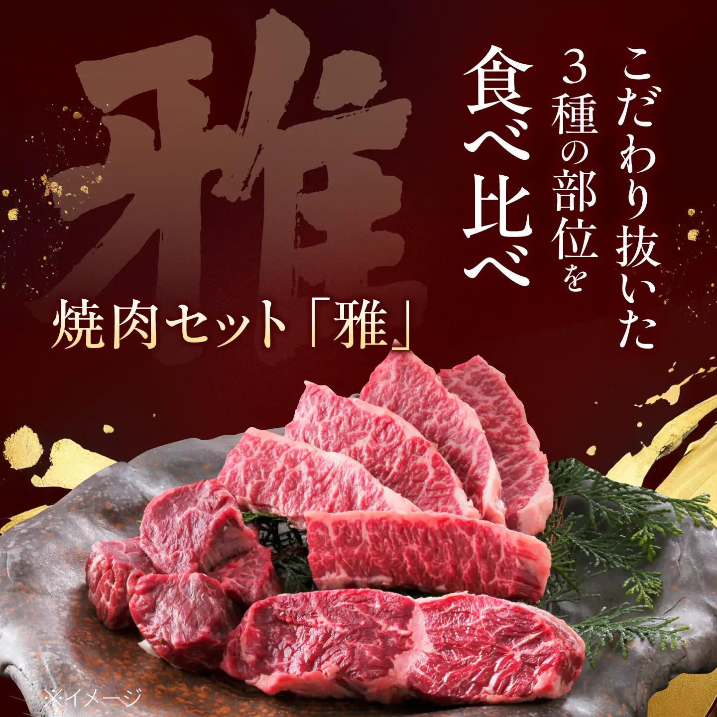 焼肉セット 味付き 雅 1kg 焼肉セット BLCD001