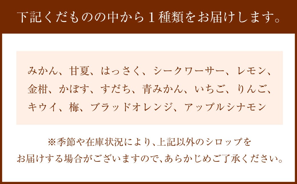 【NATUFULL】フルーツ発酵シロップ お試し 34ml 瓶入り3種セット ｜ シロップ 発酵シロップ フルーツシロップ 国産