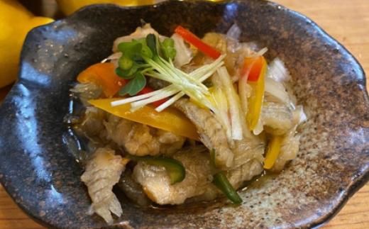 
            訳あり 老舗居酒屋  DELICHA 山口県 産地魚 南蛮漬け 約390g（約130g×3パック）　【山口県 宇部市 老舗 居酒屋 地元 人気 おばんざい 冷凍 一品 真空パック 急速冷凍 おつまみ 一番 人気  ビール あて 一品 自然 解凍 湯せん 品質 味良し 地魚 南蛮漬け 日本海 海の幸 おたのしみ】
          