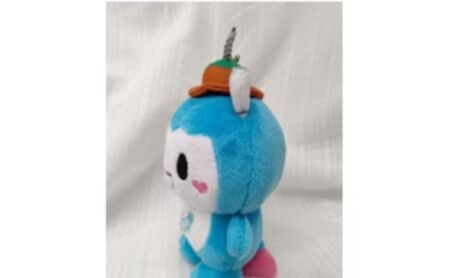 ぬいぐるみ 10cm マスコット ＆ 本革キーホルダー ＆ 絵本 ｜【 藤沢市公式マスコットキャラクター 「ふじキュン」】