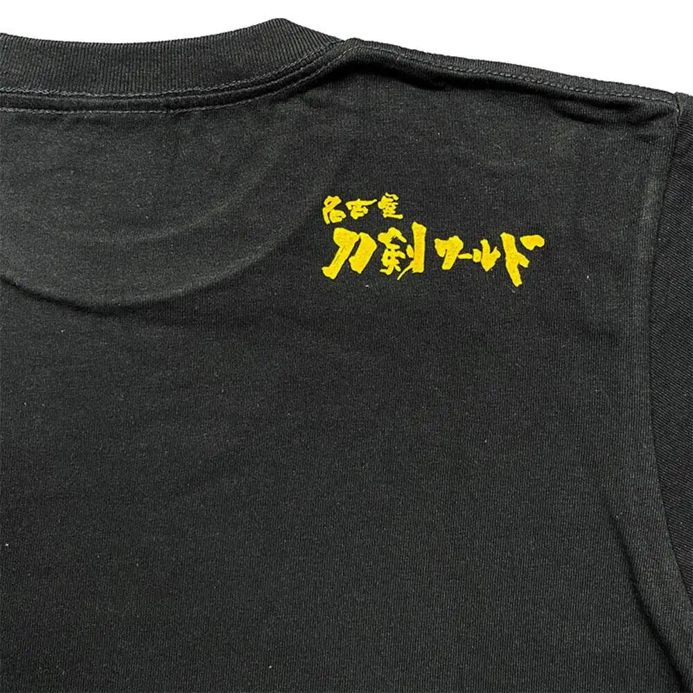 オリジナル【加藤清正Tシャツ】Ｓサイズ（ブラック）／名古屋刀剣博物館