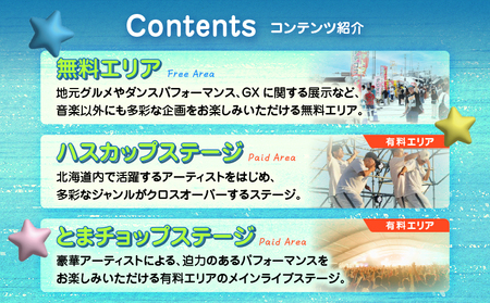 苫小牧 ミライフェスト2025 単日 チケット（ 2025年9月14日分 ） T042-007-02 フェス イベント コンサート 音楽 ライブ ダンス アイドル バンド エンタメ プライベート 思い