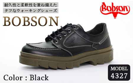 BOBSON 4327 （BLACK） 26.5cm 3E | 靴 紳士靴 メンズ シューズ ビジネス カジュアル ファッション 革靴 牛革 皮製品 日本製 高機能シューズ 黒 ブラック